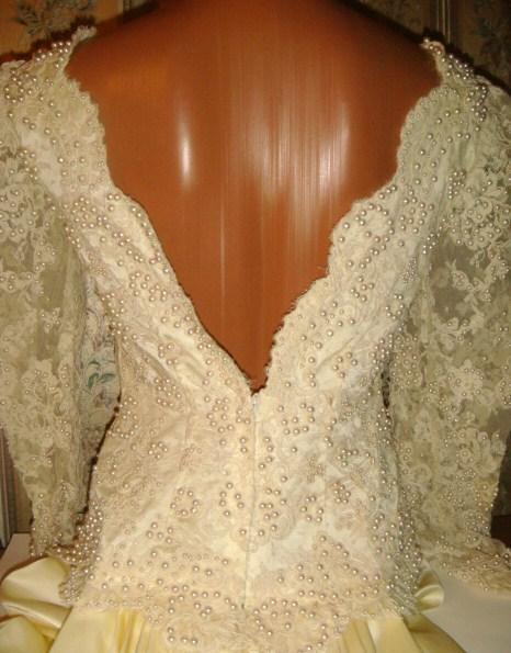 Свадебное платье в стиле Grace Kelly Грейс Келли в викторианском стиле. 5