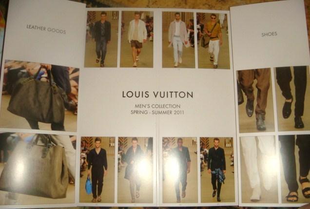 Каталоги мужская мода Louis Vuitton 3 штуки. 1