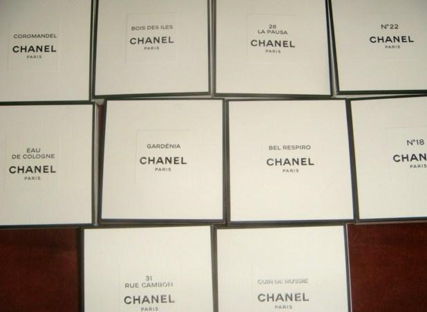 Chanel 10 мини флаконов винтаж в коробках 1