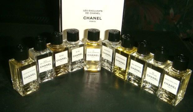 Les Exclusifs de Chanel 10 мини флаконов винтаж.