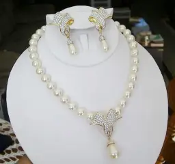 Колье и серьги Daniel Swarovski винтаж 60х годов