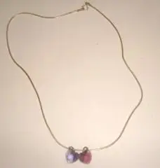 Колье серебро арт деко винтаж