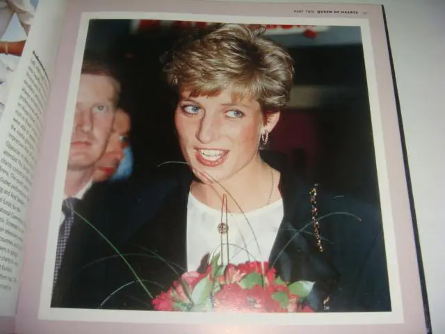 Книга мини Принцесса Диана Diana Princess of Wales 1998 год 4
