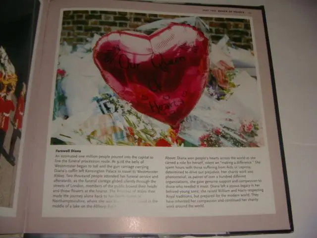 Книга мини Принцесса Диана Diana Princess of Wales 1998 год 6