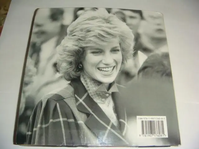 Книга мини Принцесса Диана Diana Princess of Wales 1998 год 7
