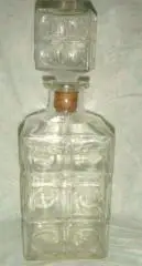 Графин Австрия хрусталь стекло 30 годы