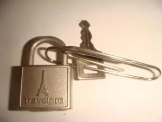 Замок багажный винтаж Франция