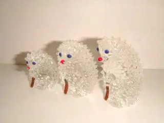 Статуэтки ежиное семейство винтаж 80 гг