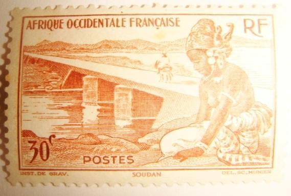 Марка Французская колония Судан1950