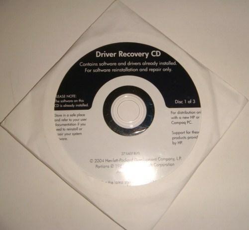 Driver Recovery CD