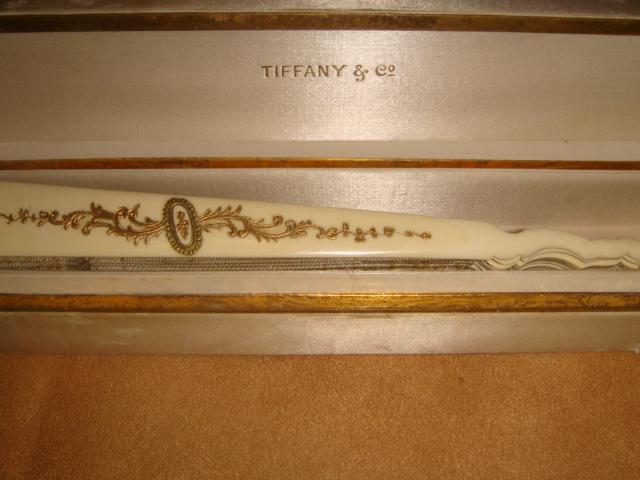 Веер шелкография Тиффани Tiffany 1900 х годов 3