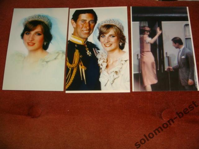 Фотографии свадьбы Принцессы Дианы 45 шт.1981 год 6