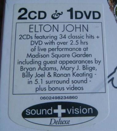 Elton John 2 Cd диска + 1 Dvd 1