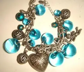 Браслет Piligrim Ангелы Путти шарм винтаж 83 год