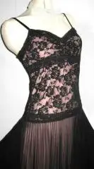 Платье винтажное с гипюром 40-х годов