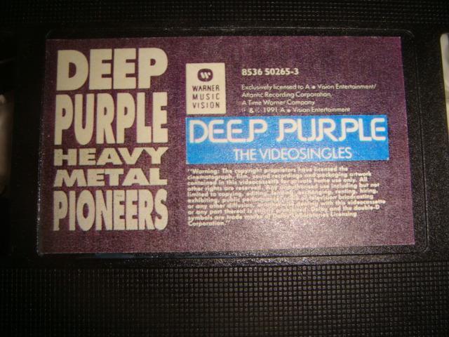 Deep Purple the videosingles 1