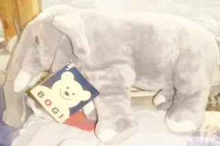 Слон плюшевый Финляндия винтаж 90х