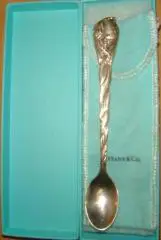 Ложка детская серебро Тиффани Tiffany 80х годов