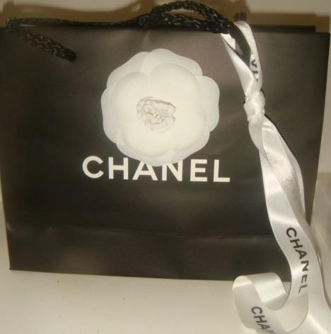 Пакет Шанель малый с лентой и камелией Chanel оригинал 1