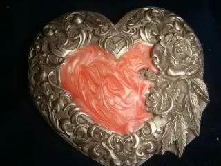 Пряжка для ремня камея роза 1993 год.