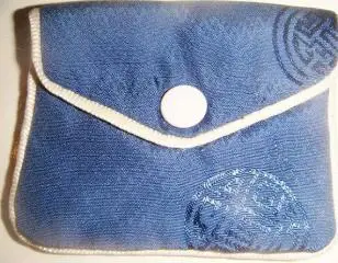 Кошелек шелковый для монет винтаж 70х