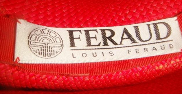 Шляпа из соломы Louis Feraud винтаж 90х годов 4