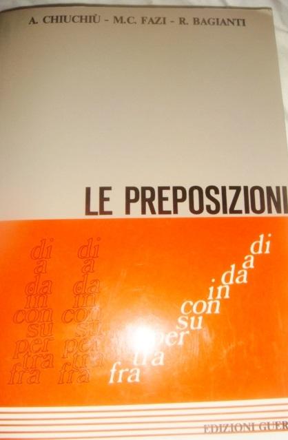 Приложение №3 к уч-ку In Italiano Perugia Le Preposizioni