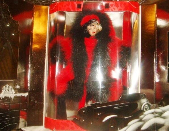 Кукла Барби Matell 101 далматин в красном коллекционная