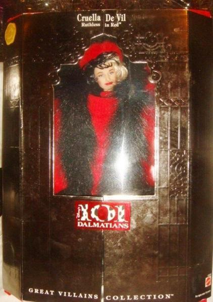 Кукла Барби Matell 101 далматин в красном коллекционная 3
