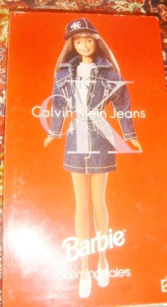 Кукла Барби Matell Calvin Klein Jeans коллекционная