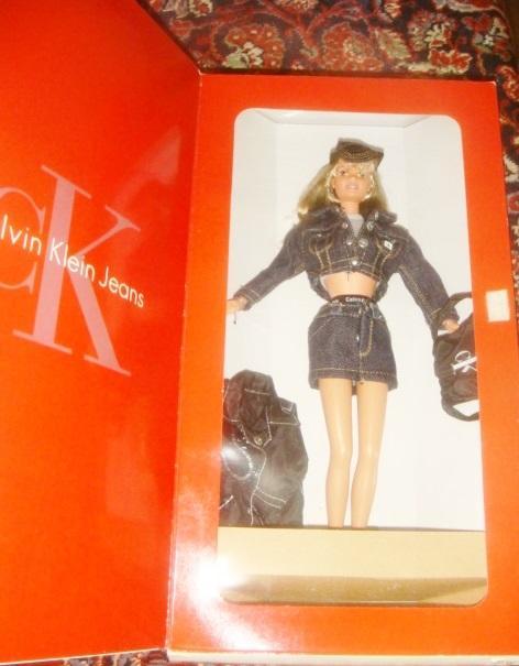 Кукла Барби Matell Calvin Klein Jeans коллекционная 1