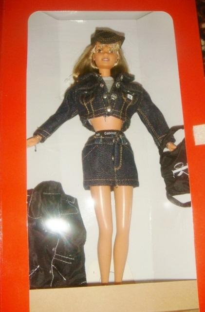 Кукла Барби Matell Calvin Klein Jeans коллекционная 2