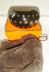 Браслет Hermes нефрит серебро