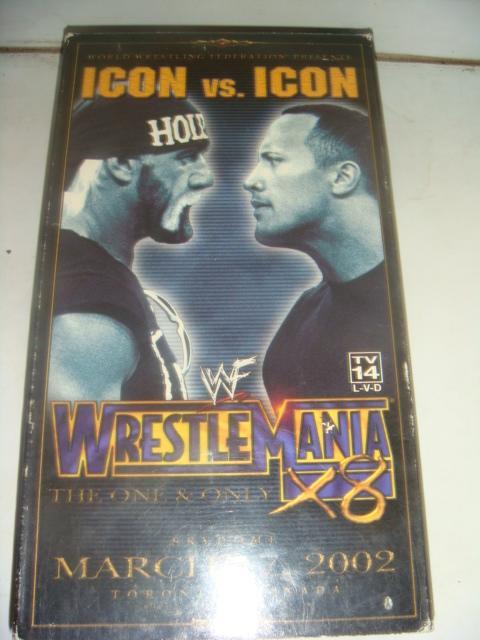 Фильм VHS Wrestlemania 2002 год на англ языке