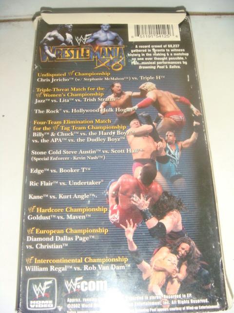 Фильм VHS Wrestlemania 2002 год на англ языке 1