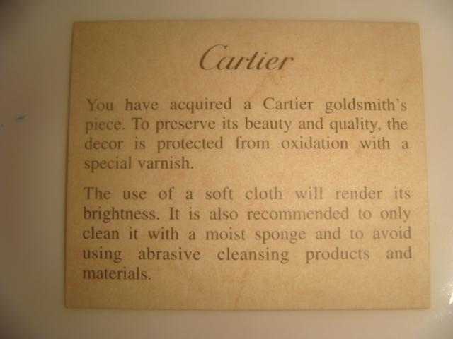 Рамка для фото пантера Cartier Panthere серебро 1990 год 3