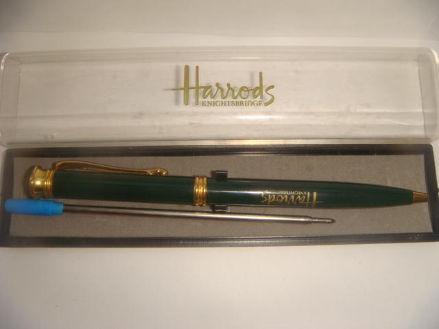 Ручка шариковая Harrods винтаж 90х годов