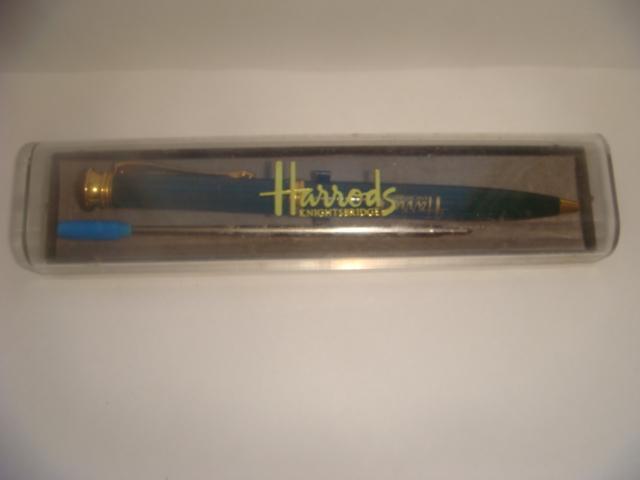 Ручка шариковая Harrods винтаж 90х годов 1