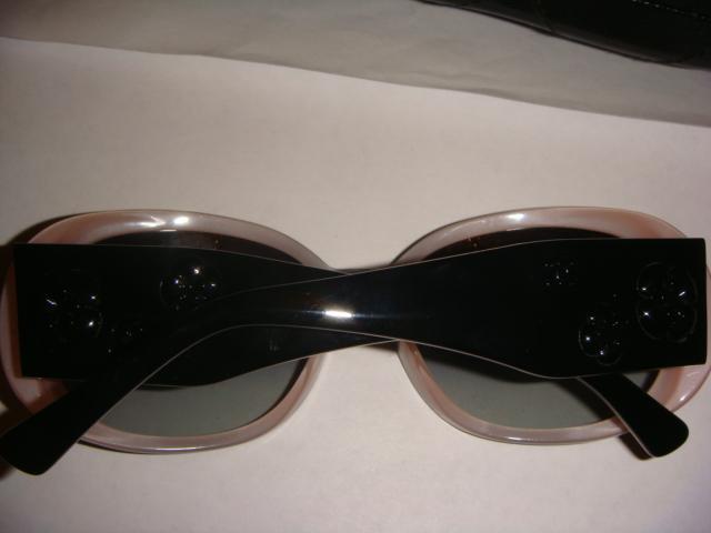 Солнцезащитные очки Шанель Chanel с камелиями винтаж 90 х годов 1