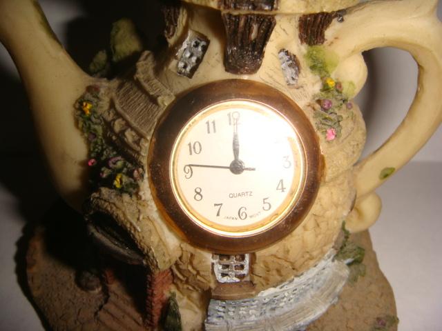 Часы чайник керамика Германия винтаж 80х . 2