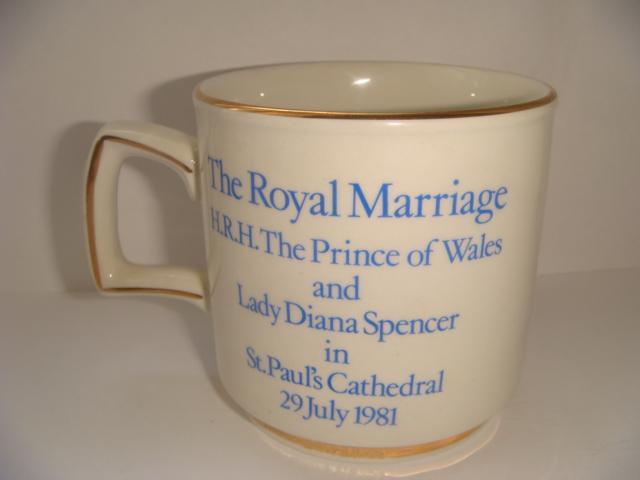 Чашка Свадьба Принцессы Дианы 1981 2