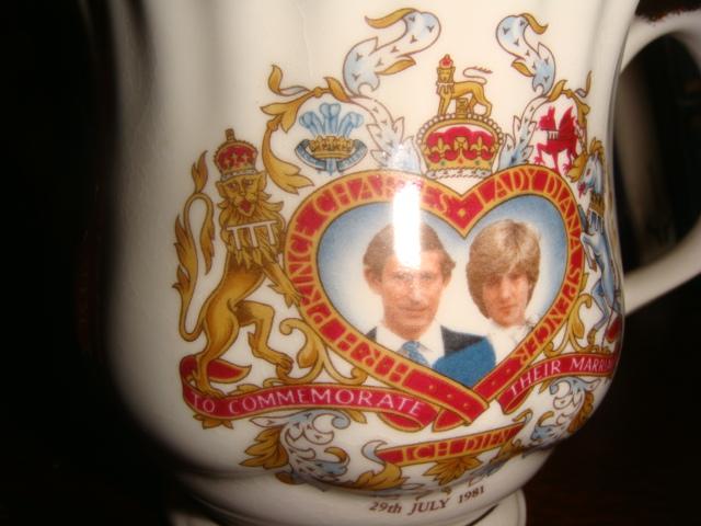 Чашка ажурная Свадьба Принцессы Дианы 1981 1
