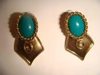 Серьги арт деко винтаж 1960х годов