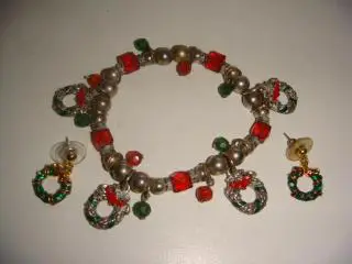 Набор новогодний венок винтаж 1960х годов