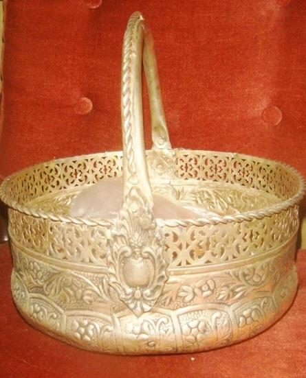 Корзинка восточное серебро 18 век