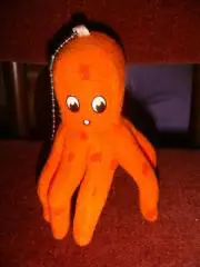 Брелок осьминожка винтаж 90х