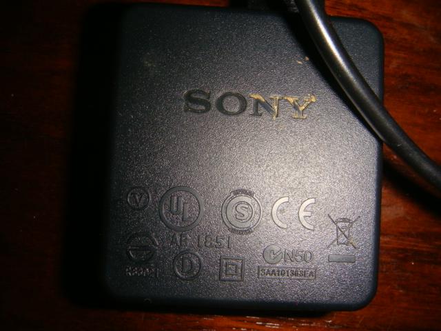 Зарядное устройство АС UB108 для фотоаппарата Sony 1