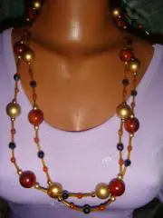 Бусы летние винтаж Америка