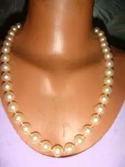 Бусы под жемчуг винтаж 1970х СССР