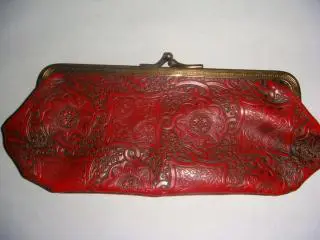 Кошелек кожа Китай винтаж 1960х годов